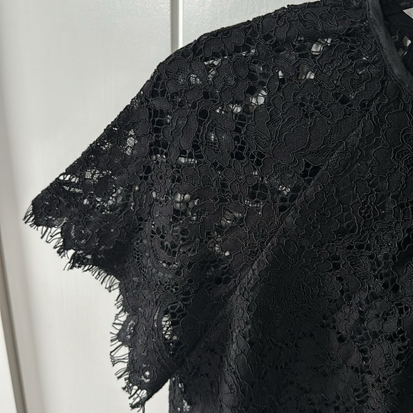 Jcrew lace keyhole top - Picture 3 of 7